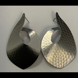 European Big Irrgular Stud Earrings